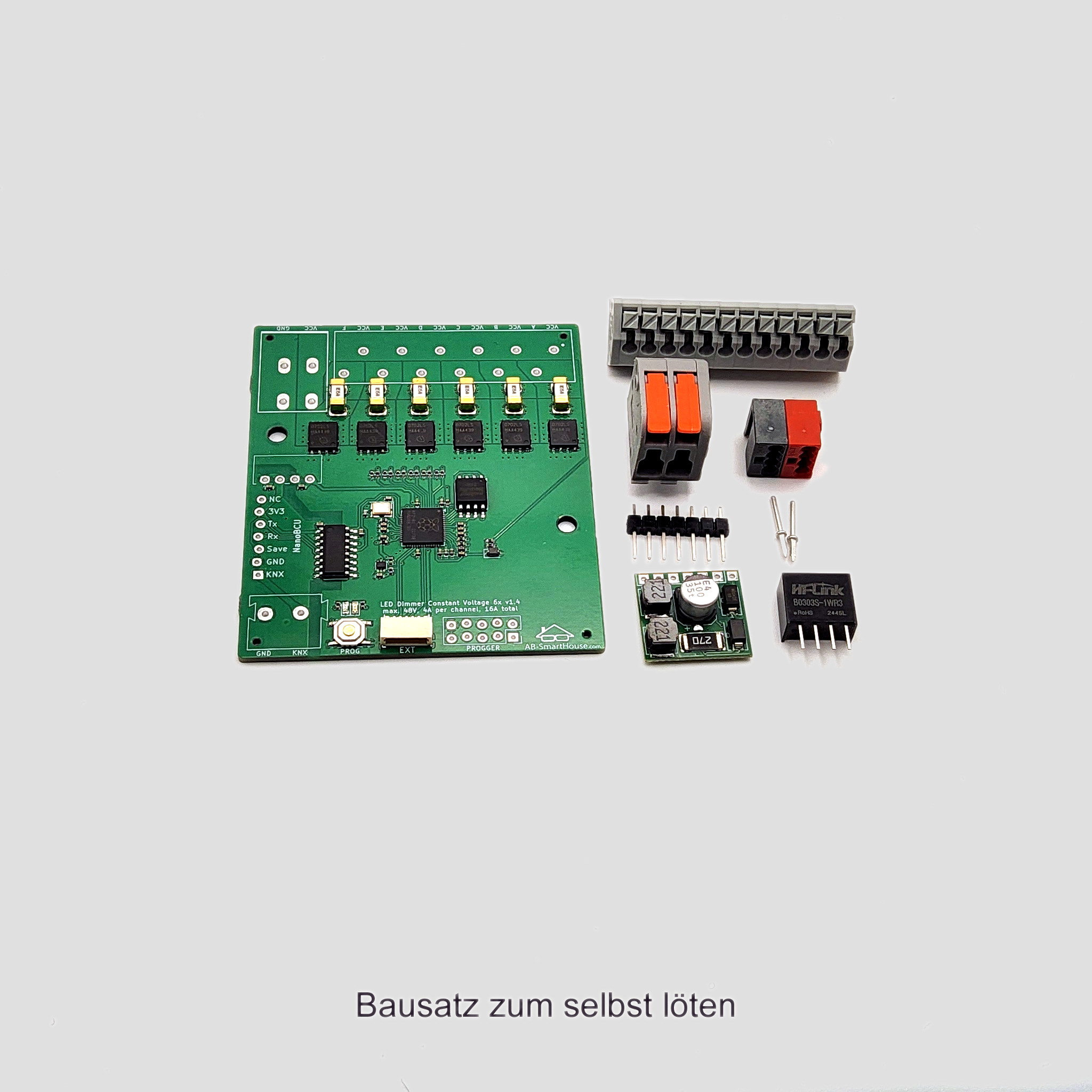 LED-Dimmer, Constant Voltage, Unterputz, 6-fach - Image 2